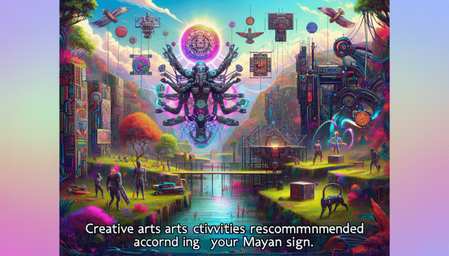 Actividades artísticas recomendadas según tu signo maya